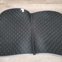 Quilt Jumper Saddle Pad *gc, clean, rubs, faded, mnr threads, holey edges, threads
