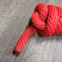 Nylon Breakaway Halter, Nose Fleece, Spring Snap, Nylon Lead Rope, Tag *xc/like new, cut tag, mnr stains
