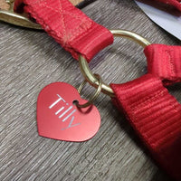 Nylon Breakaway Halter, Nose Fleece, Spring Snap, Nylon Lead Rope, Tag *xc/like new, cut tag, mnr stains

