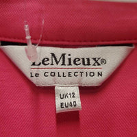 SS Polo Shirt, 1/3 Button Up *vgc, mnr seam rubs, fading & puckers
