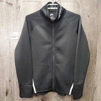 Fleece Jacket, zipper *gc, mnr hair & zipper rubs, pilly cuffs & seam rubs
