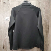 Fleece Jacket, zipper *gc, mnr hair & zipper rubs, pilly cuffs & seam rubs
