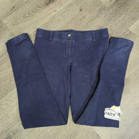 Hvy Cotton Breeches, Pull On *gc, faded, mnr stains, pulled seat seams, mnr broken elastic, older
