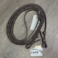 Soft Braided Reins *vgc/gc, dirt, creases, scrapes
