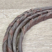 Soft Braided Reins *vgc/gc, dirt, creases, scrapes
