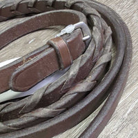 Soft Braided Reins *vgc/gc, dirt, creases, scrapes
