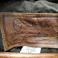 Oil Slick Trench Coat *vgc, mnr scuffs, hay, hair
