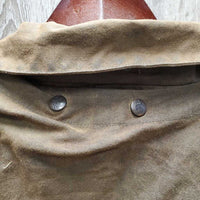 Full Length "Low Rider" Oilskin *vgc/xc, mnr rubs, dust & hair
