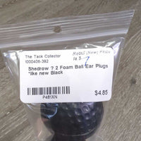 2 Foam Ball Ear Plugs *like new
