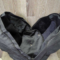 Fleece Lined Helmet Bag, Zipper Top *like new
