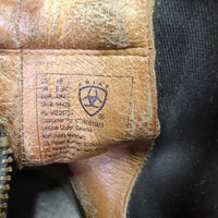 Paddock Boots, zips *gc/fair, clean, v.scuffed, faded, older, creases, cracking, rubs, dry, film, slices
