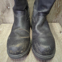 Tall Winter Boots, Zippers *vgc, rubs, mnr dirt, scuffs, hair, older
