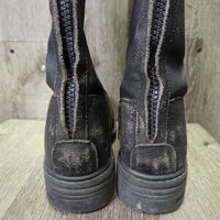 Tall Winter Boots, Zippers *vgc, rubs, mnr dirt, scuffs, hair, older
