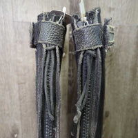 Tall Winter Boots, Zippers *vgc, rubs, mnr dirt, scuffs, hair, older

