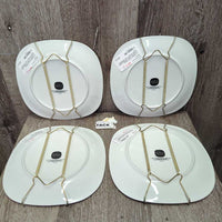4 "Picasso Circus" Block Langenthal Swiss Porcelain Plates & Wall Hangers *vgc
