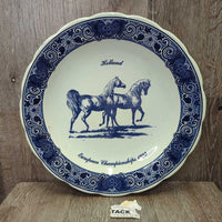 Ceramic Plate "Holland, European Championships 1992" *vgc, dirty
