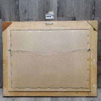 2 "The Duke of Richmond" by George Stubbs Prints: Fox Hunting & Racehorses, Matted & Framed Print *vgc, mnr dirt & scrapes