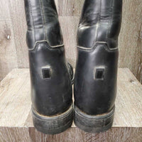 MENS Dress Boots, Pull On *gc, older, dusty, film, scrapes, stains

