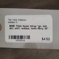 Thick Nylon Strap *gc, mnr dirt, stiff, residue, twist
