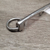 LS High Port Gaited - Walking Horse Bit, 2 Hooks *gc, clean, older, stains, scratches, mnr residue
