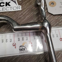 LS High Port Gaited - Walking Horse Bit, 2 Hooks *gc, clean, older, stains, scratches, mnr residue
