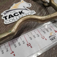 LS Med Port Gaited - Walking Horse Bit, 2 Hooks *gc, stains, clean, oxidized, older
