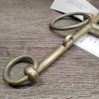 LS Med Port Gaited - Walking Horse Bit, 2 Hooks *gc, stains, clean, oxidized, older
