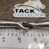 Hvy Med Eggbutt Snaffle Bit *gc/fair, rusty, v.dirty, older
