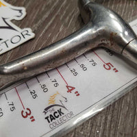 Hvy Med Eggbutt Snaffle Bit *gc/fair, rusty, v.dirty, older
