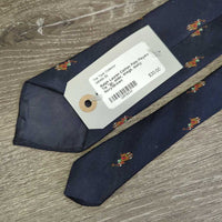 Cotton Polo Players Tie *gc, older, snags, dusty
