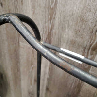 Metal Saddle Stand *gc, rust, dirt/dust
