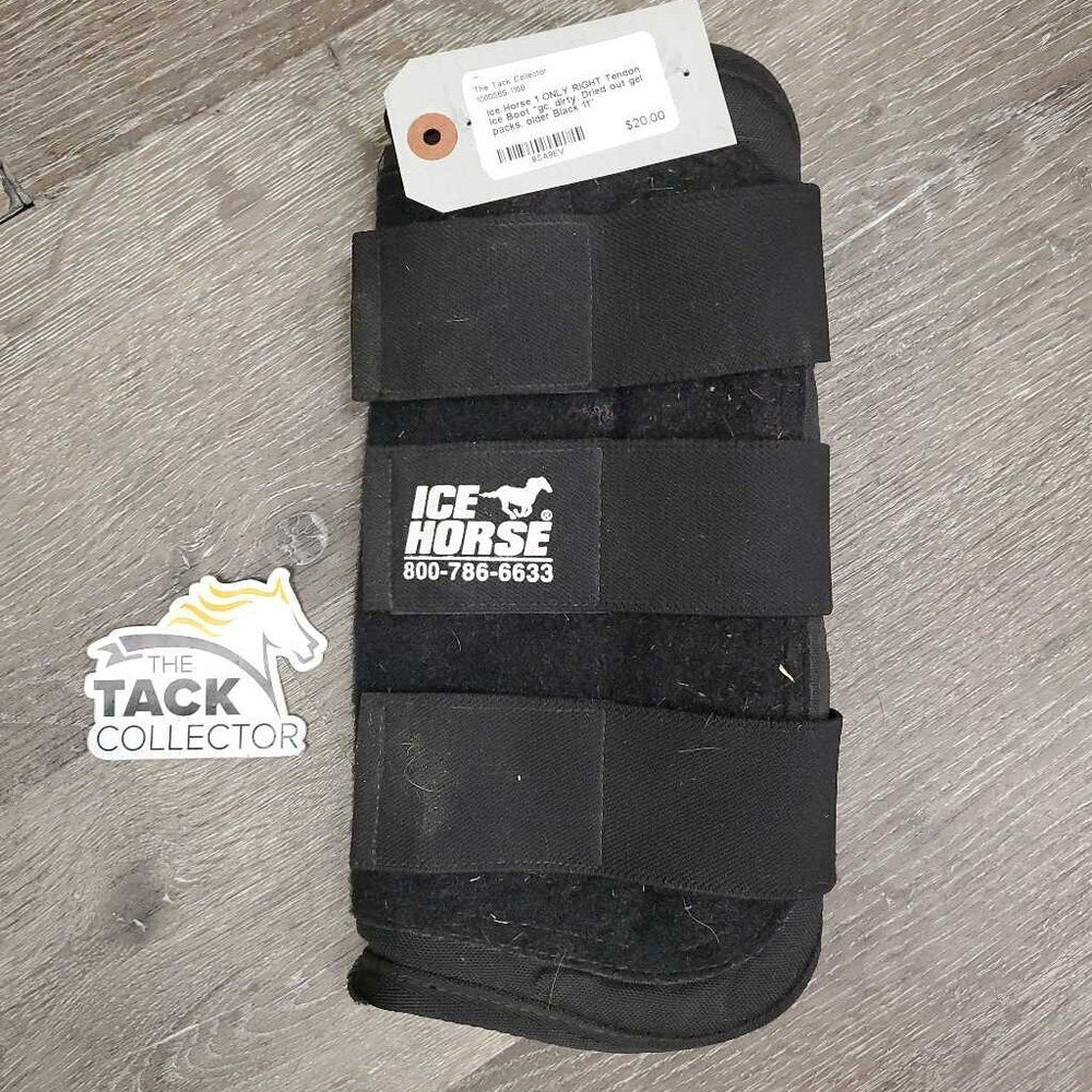 1 ONLY RIGHT Tendon Ice Boot *gc, dirty, Dried out gel packs, older