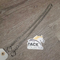 Thin Metal Chain *Gaited Bridle NoseChain? *vgc, older, mnr rubs
