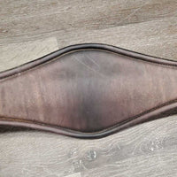 Sm Belly Girth, 2x els, 3x D Rings, Strap *gc, clean, stains, unstitched edges, rubs, faded
