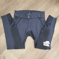 Full Seat Breeches **gc, v.faded, seam puckers, rubs, older, cracking logo
