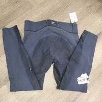 Full Seat Breeches **gc, v.faded, seam puckers, rubs, older, cracking logo
