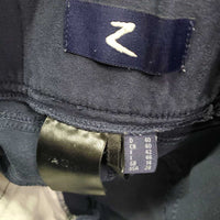 Full Seat Breeches **gc, v.faded, seam puckers, rubs, older, cracking logo

