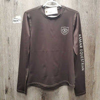 LS Shirt *vgc, older? mnr cracking logo, rubs & snag
