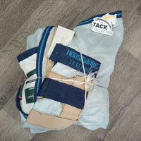 Soft Mesh Fly Sheet, detach neck, tail *vgc, clean, mnr stains, tears, dirt, hair, 2 leg
