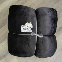 Velvet?ish & Fleece Lined Med? Fill Blanket Liner, 2 Legs *like new, seam: loose fill

