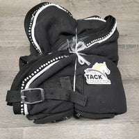 Fleece Cooler, bling, deco tail, bag *xc/like new, mnr hair, 0 legs

