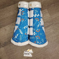Closed Boots, velcro, fleece "Winter" *new, mnr stain
