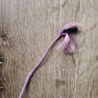 Dressage Whip, rubber handle *gc/fair, peeled & faded handle, frayed end, rubs
