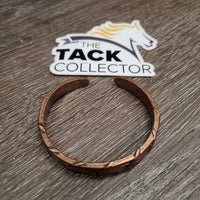 Painted ? Copper Braided Rein Bracelet *vgc, mnr bent end
