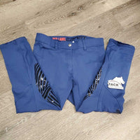 EuroSeat Breeches *gc/fair, curled lining, stained, cut bottom, faded

