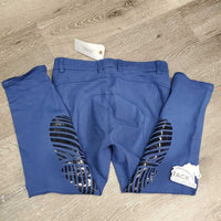 EuroSeat Breeches *gc/fair, curled lining, stained, cut bottom, faded
