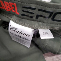 Euro Seat Breeches *gc, v.stained seat & legs, mnr rubs & pills
