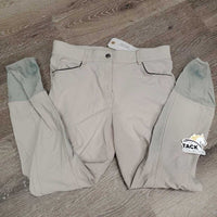 EuroSeat Breeches, bling *gc/fair, dingy, stained, discolored, rubs, pilly, seam puckers
