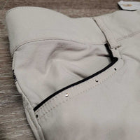 EuroSeat Breeches, bling *gc/fair, dingy, stained, discolored, rubs, pilly, seam puckers
