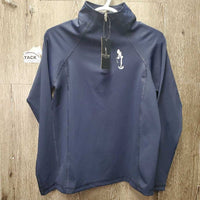 LS Technical Shirt, 1/4 Zip Up, tag *new
